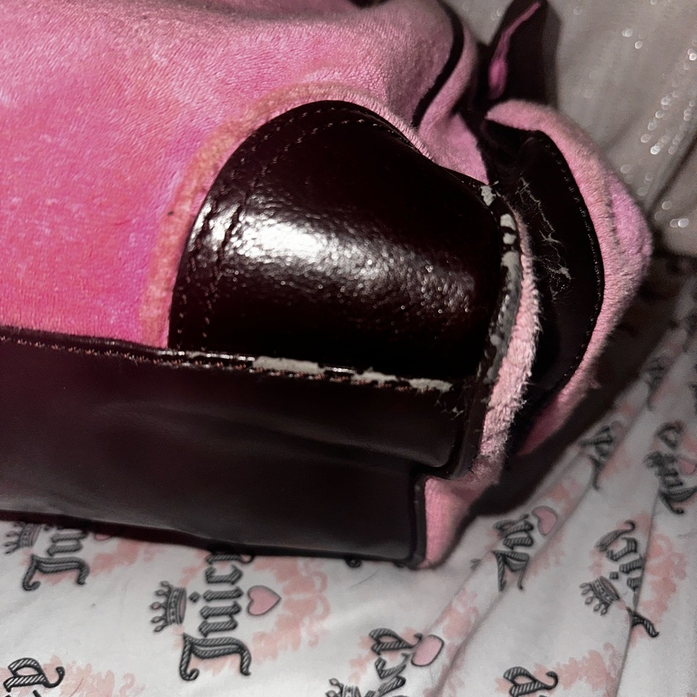 * SOLD *Juicy Couture Pink and Brown rare vintage daydreamer Bag - Picture 5 of 15